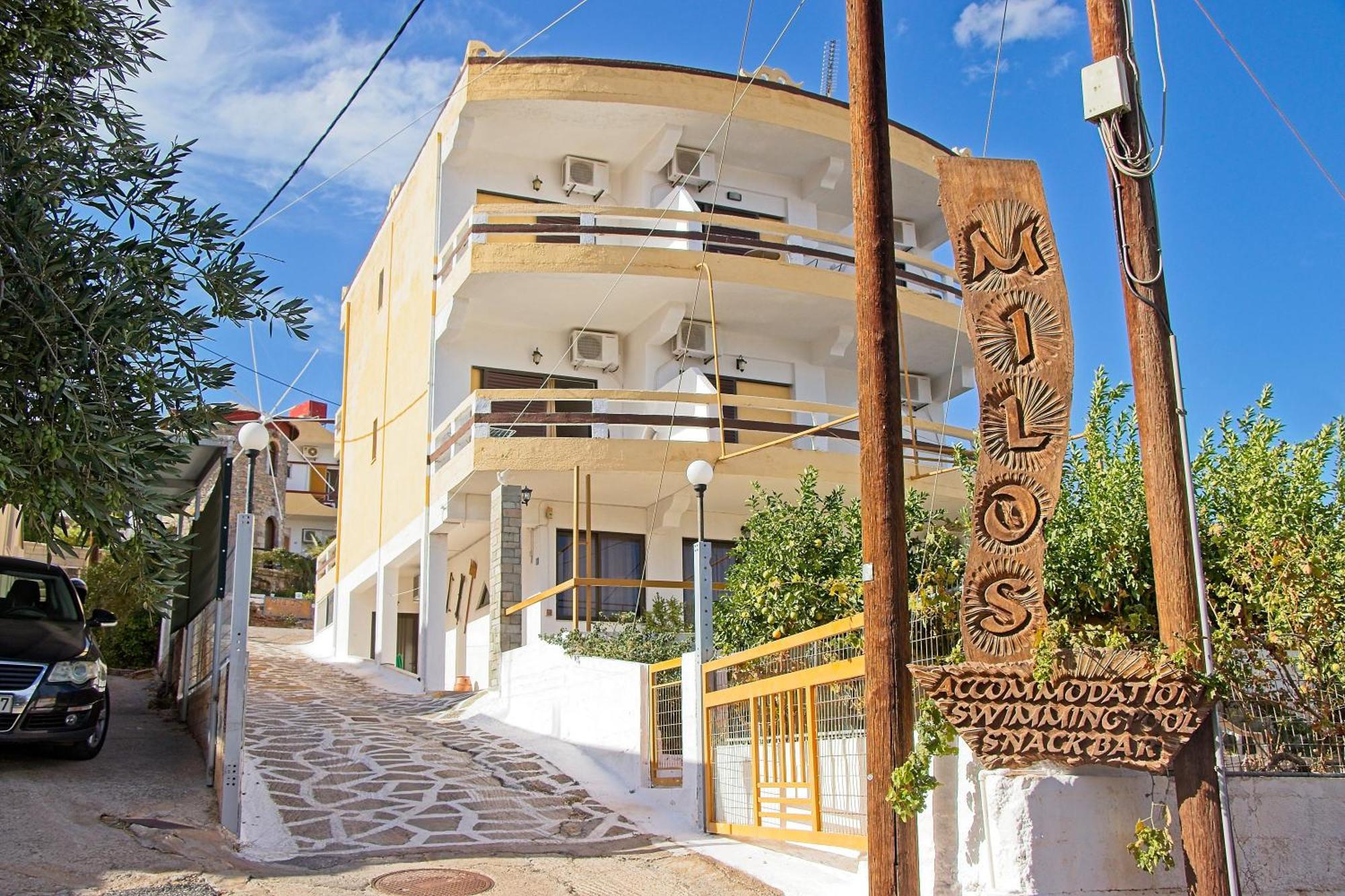 Milos Apartments Eloúnda Exterior foto