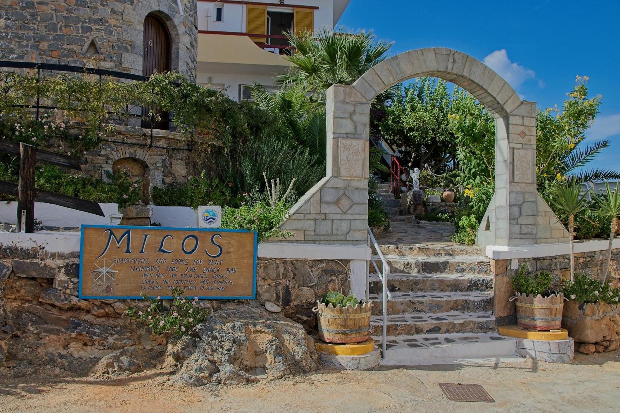 Milos Apartments Eloúnda Exterior foto